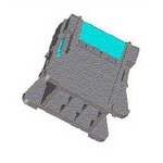 98172-1001 MOLEX / WALDOM NSCC Wire-to-Wire Receptacle Housing | myMectronic
