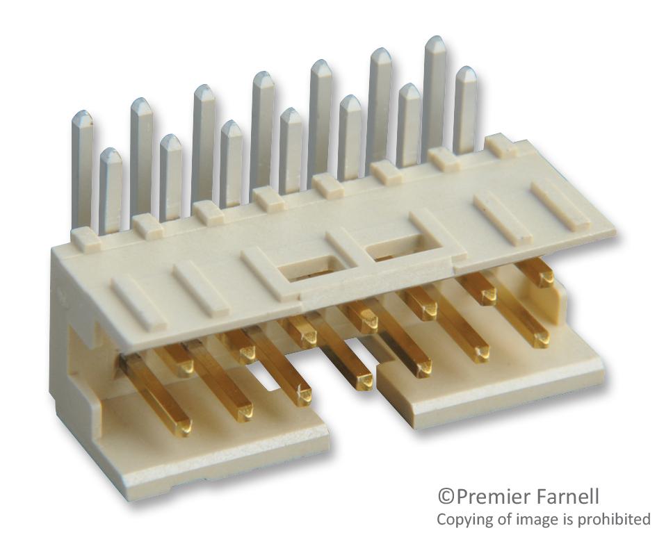 FCI Series Minitek Pin-in-Paste Connectors: 98464G6114ULF