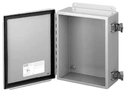 Pentair Series Junction Box: A1008CHQR Gray Steel Enclosure
