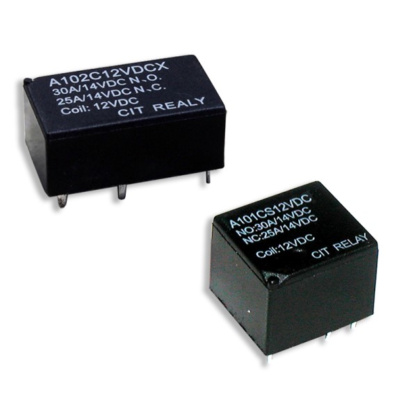A101CS5VDC CIT Relay and Switch Miniature Electromechanical Relay | myMectronic