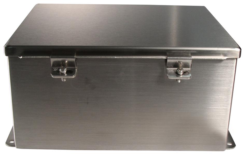 PENTAIR Series Continuous-Hinge Outdoor Junction Box: A12106CHNFSS6