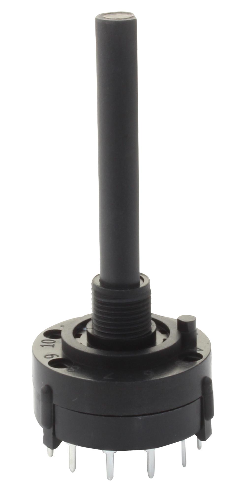 A Series Rotary Switch: 1-4 Pole Rotary Switches - A12505RNZQ