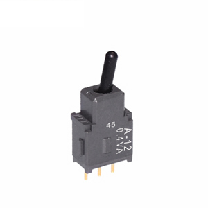 Buy NKK Switches Single Pole Double Throw Part Number A12J2P Online