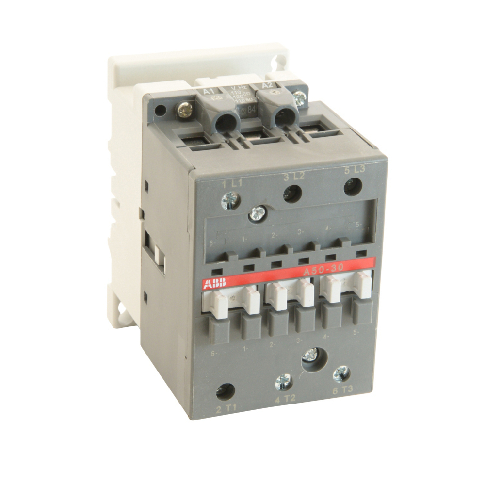 ABB Series A50300084 Contactor: 54A 120VAC 3 Pole
