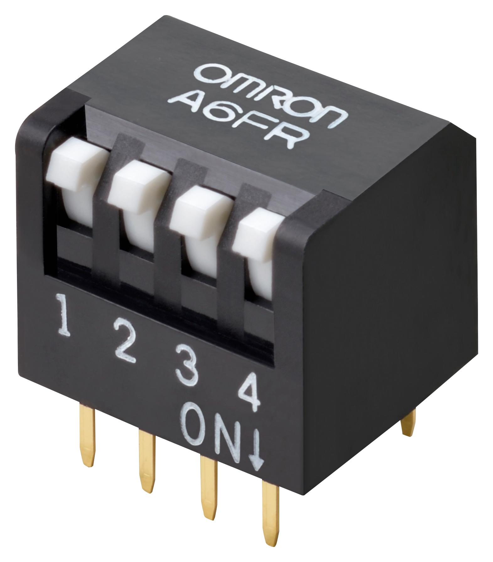 Buy OMRON DIP Switch Part Number AGFR4101 Online