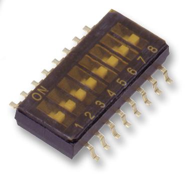 Omron Series A6H Compact Surface-Mount DIP Switch: A6H0102