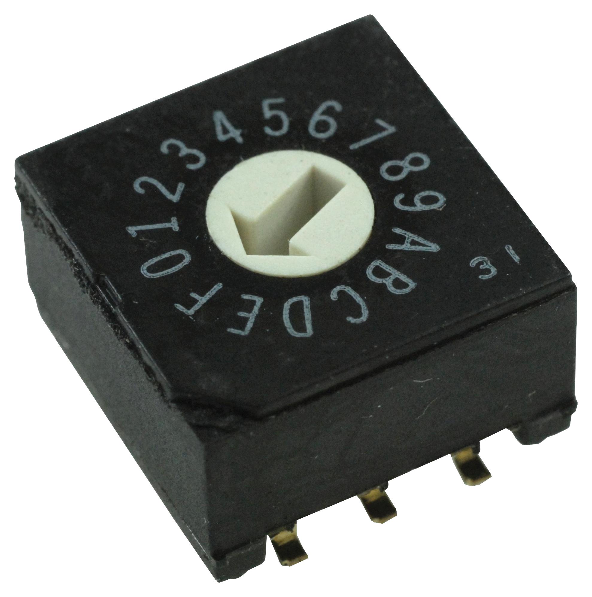 Omron Series A6RS Rotary DIP Switch: A6RS161RFP