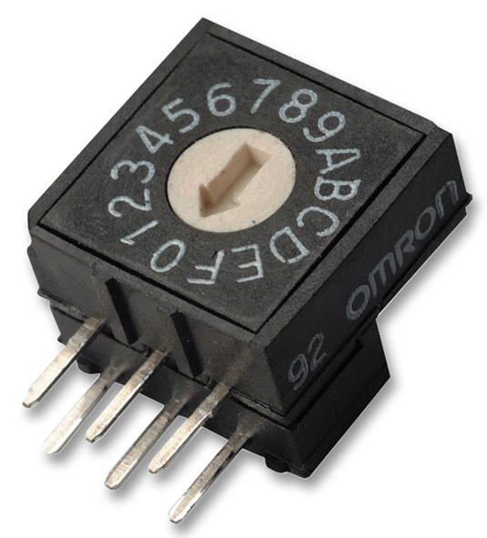 Buy Omron Rotary DIP Switch Part Number A6RV162RF Online