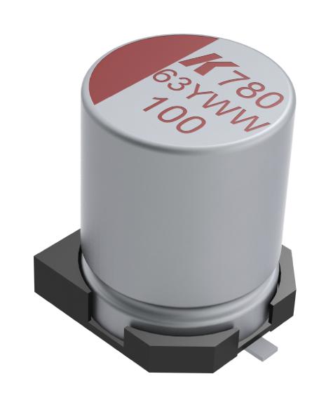 Buy KEMET Hybrid Polymer Part Number A780MS107M1JLAV030 Online