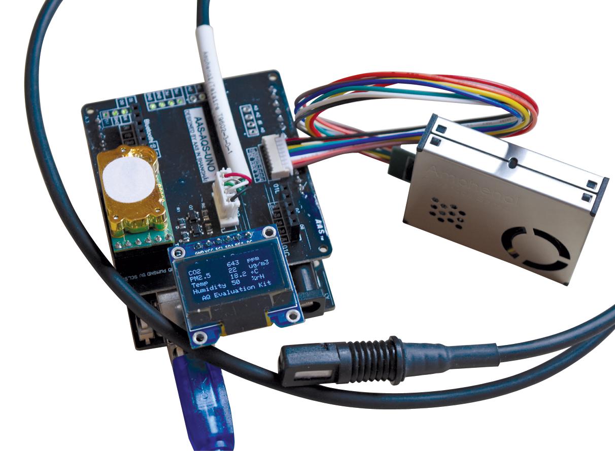 Telaire Series AAS-LDS-UNO Air Quality Sensor Evaluation Board: AASLDSUNO
