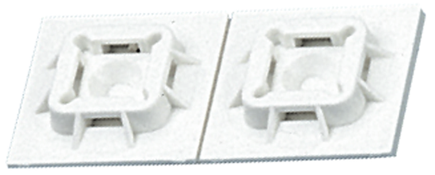 Buy Panduit 4-Way Adhesive Cable Tie Mount Part Number ABM100-A-C Online