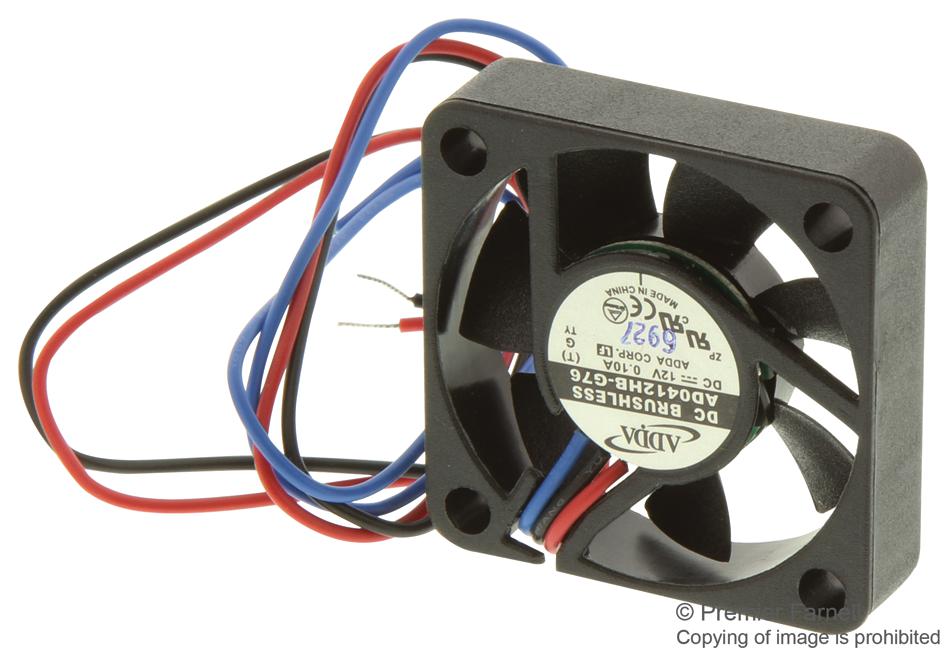 Adda Series G76 12V DC Axial Fan: AD0412HBG76