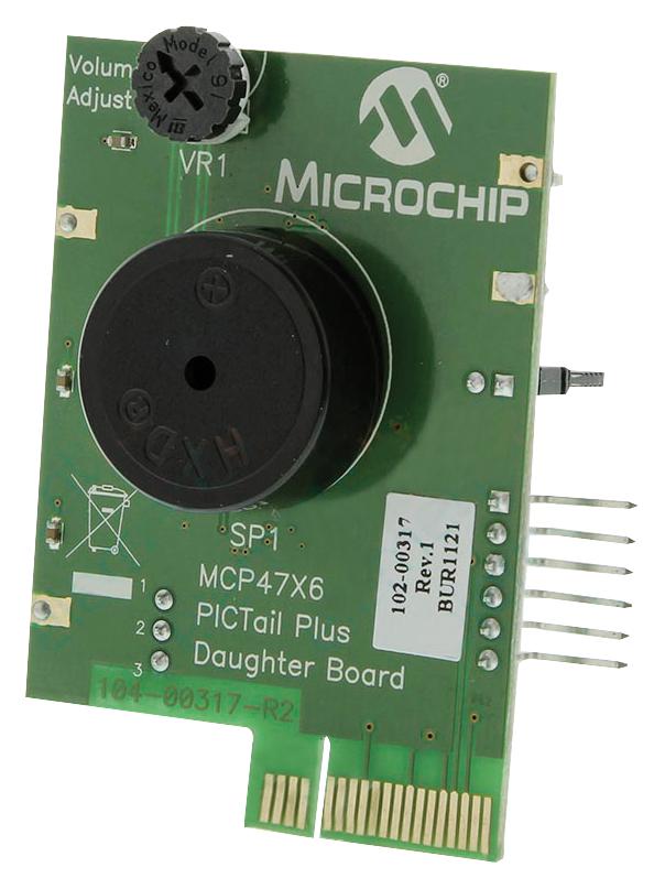 Microchip Series Daughter Board: MCP47X6: ADM00317