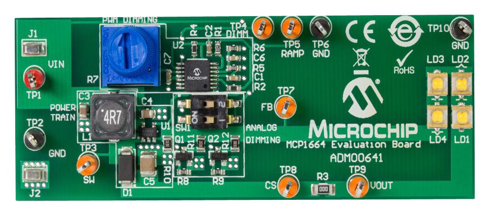 Microchip Series MCP1664 High-Voltage LED Driver: ADM00641
