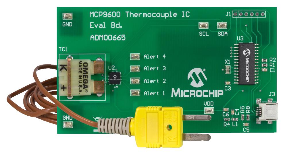 Buy Microchip MCP9600 Thermocouple Part Number ADM00665 Online
