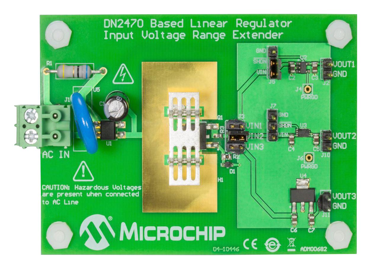 Microchip DN2470 – Reliable Linear Regulator for Industrial Applications