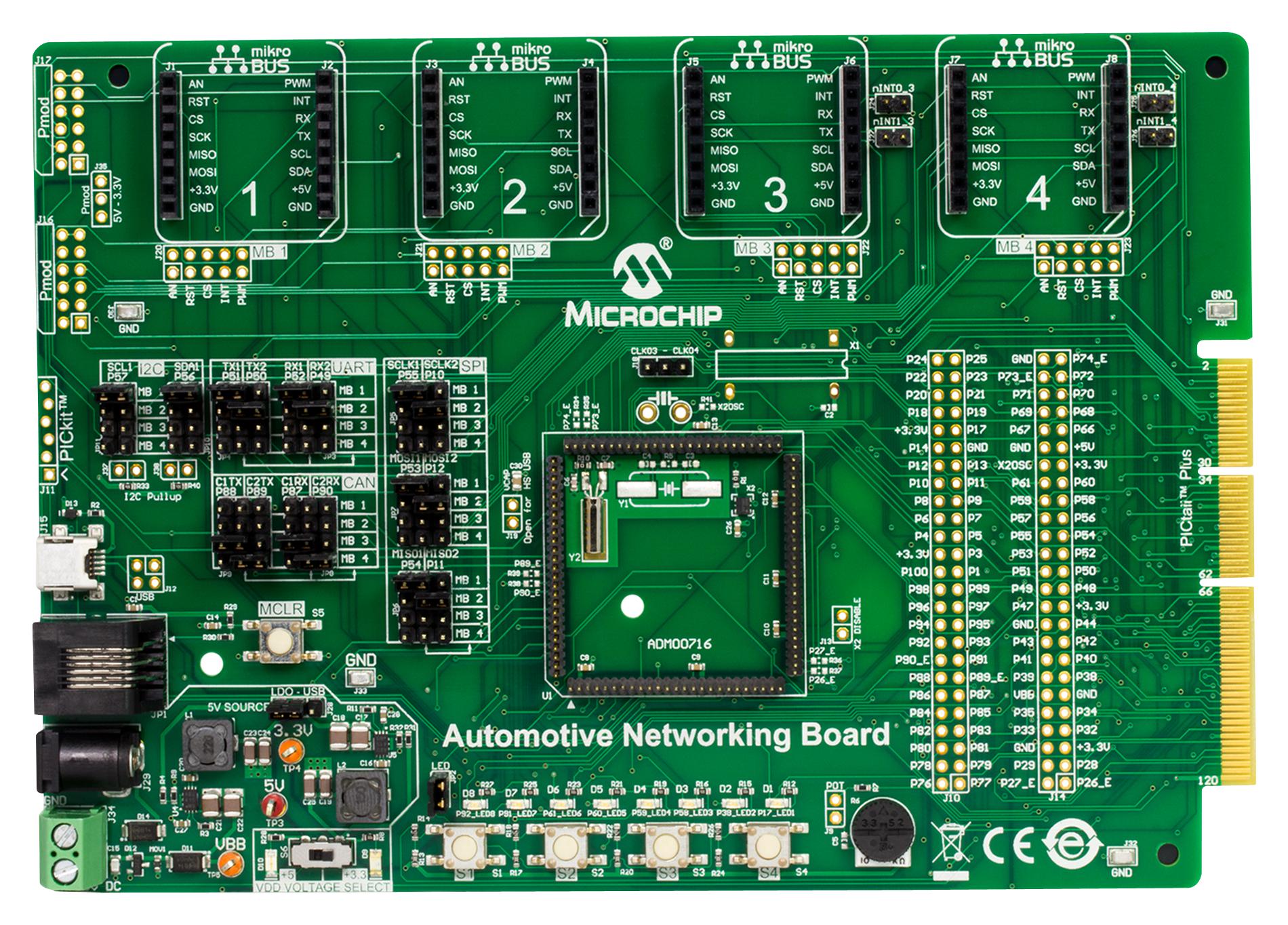 Microchip ADM00716 – Reliable Automotive Networking for Industrial Applications