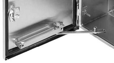 Pentair Series Large Enclosure Stainless Steel Door Stop: ADSTOPKSS6