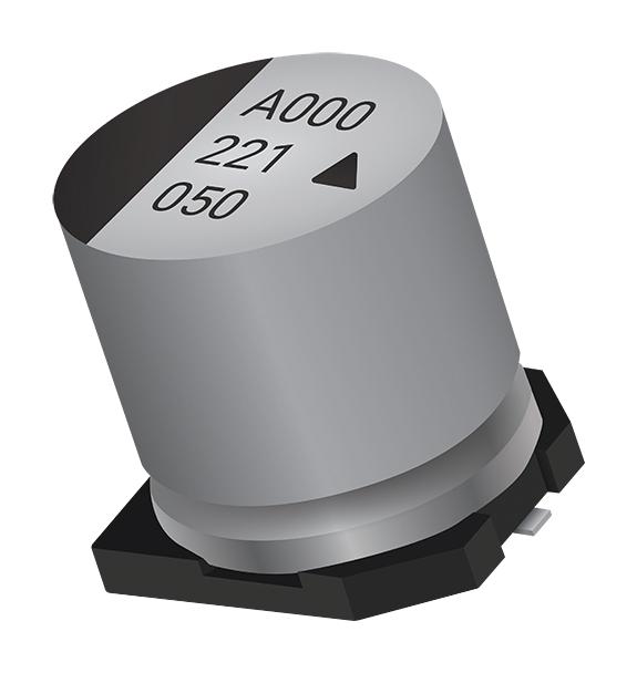 Kyocera Series AEH Aluminum Electrolytic Capacitors: AEH1010221M035R