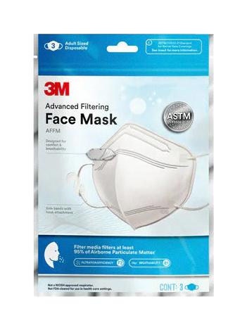 3M AFFM3 U–2013 Reliable Air Filtration Mask for Industrial Applications