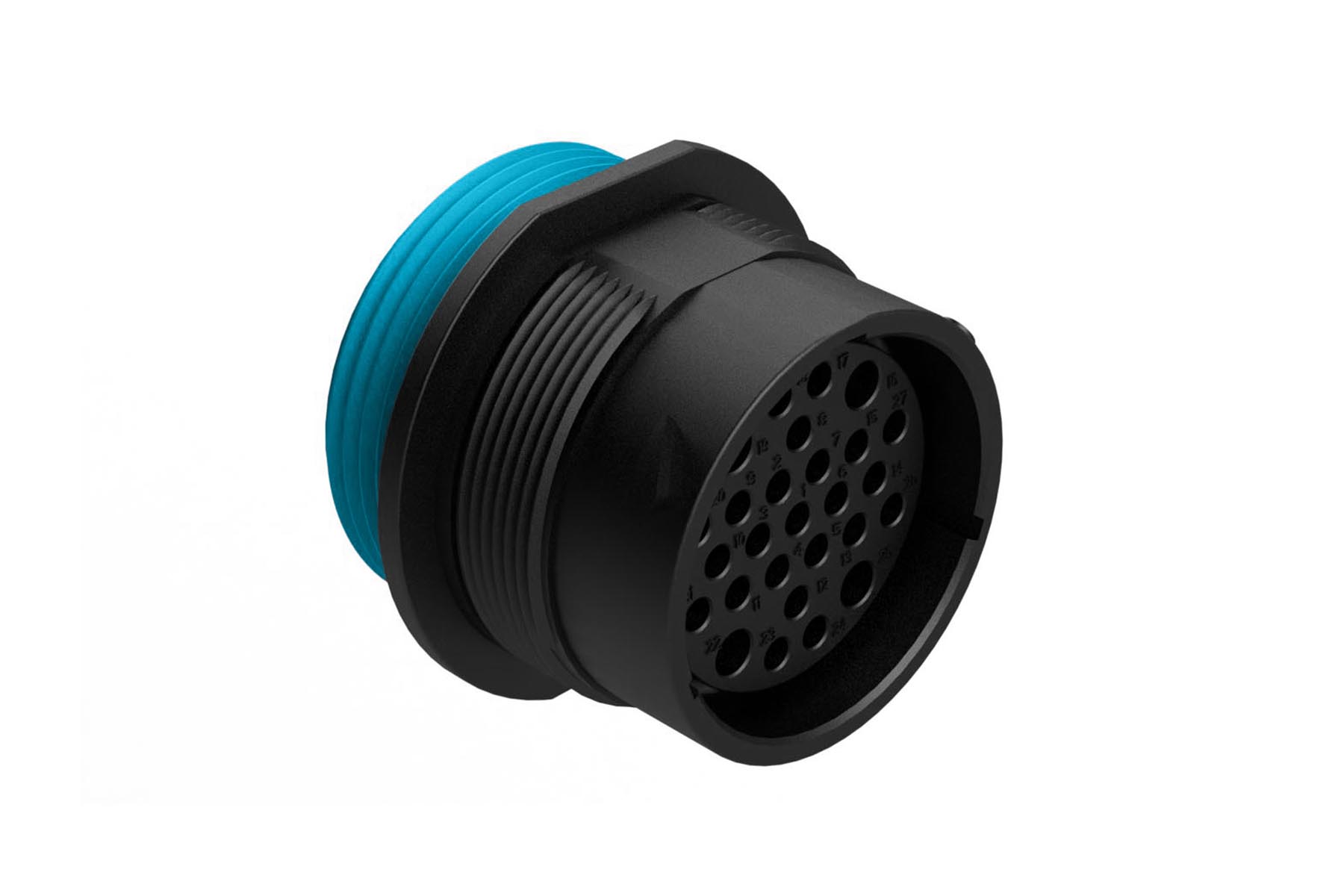 AHDP04-24-27SR-WTA Amphenol Sine Systems 24-27 Position Socket Connector | myMectronic