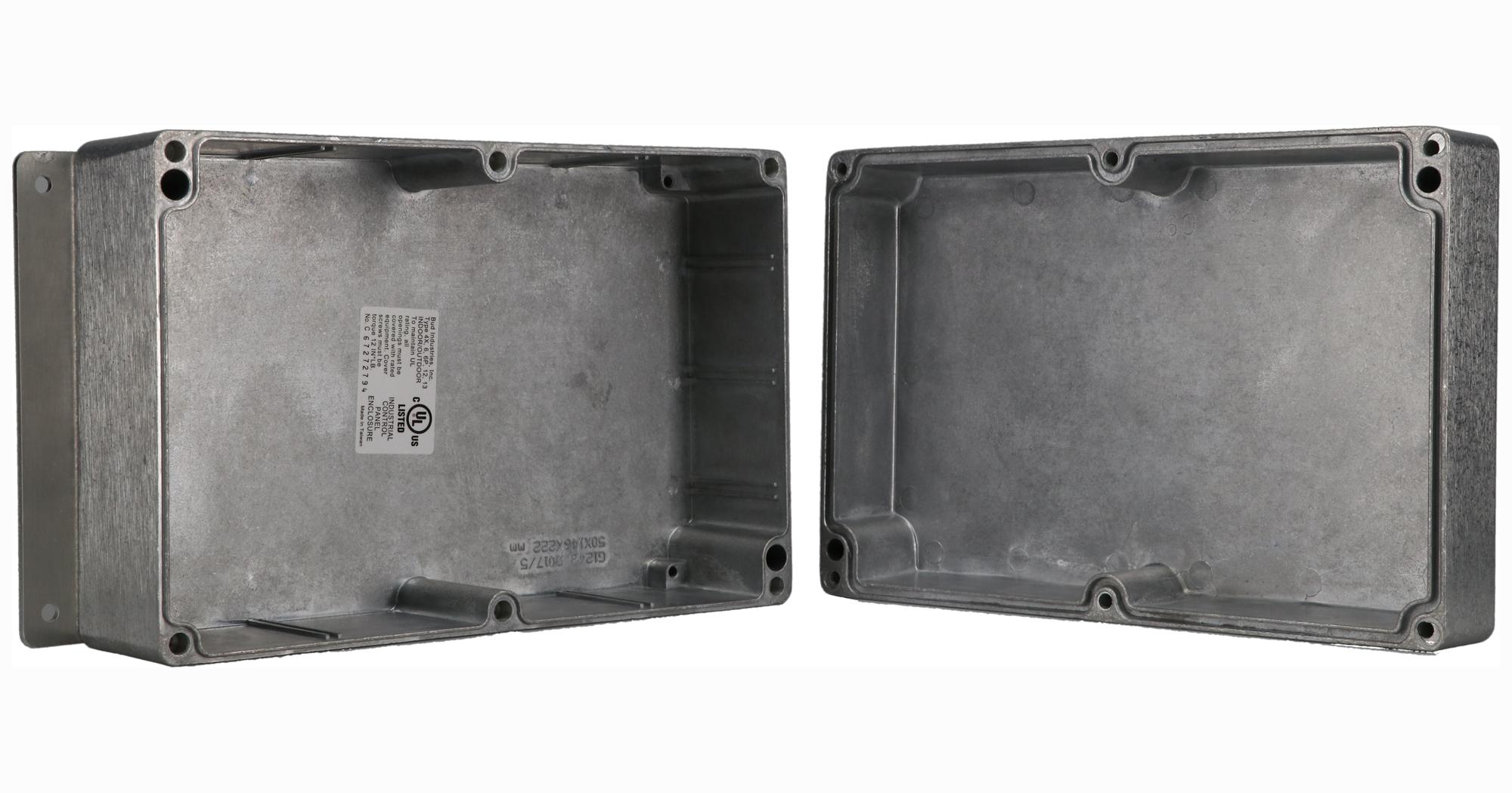 BUD Industries IP68 Enclosure – Reliable Industrial Metal Box for Harsh Environments