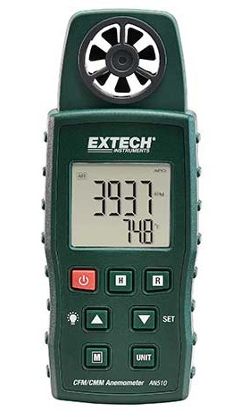 Extech AN510 – Reliable Anemometer for Industrial Applications