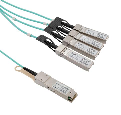 INFINITG AOCQSP40-001 – Reliable Optical Breakout for Industrial Applications