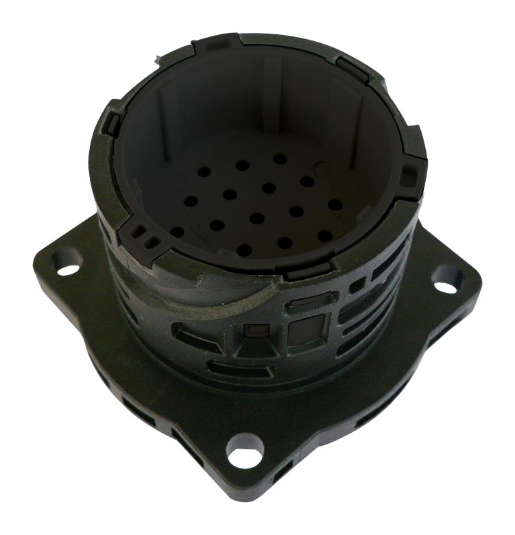 Cannon Series APD 19-way Flange Receptacle Connector: APD1AP19SF