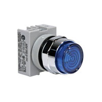 IDEC Series TW 22mm Blue Pilot Light: APW199DS120V