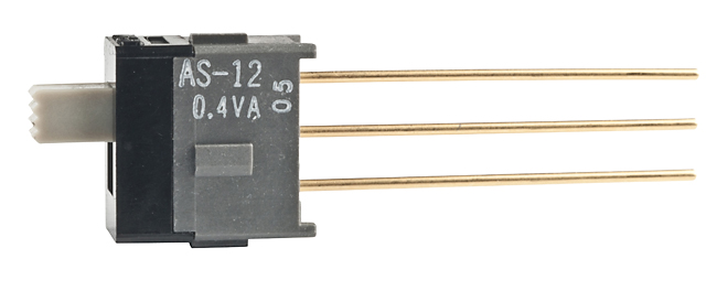 NKK Series AS Subminiature Slide Switch: AS12CW