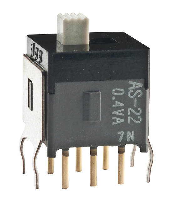NKK Series AS Subminiature Slide Switch: AS22AB