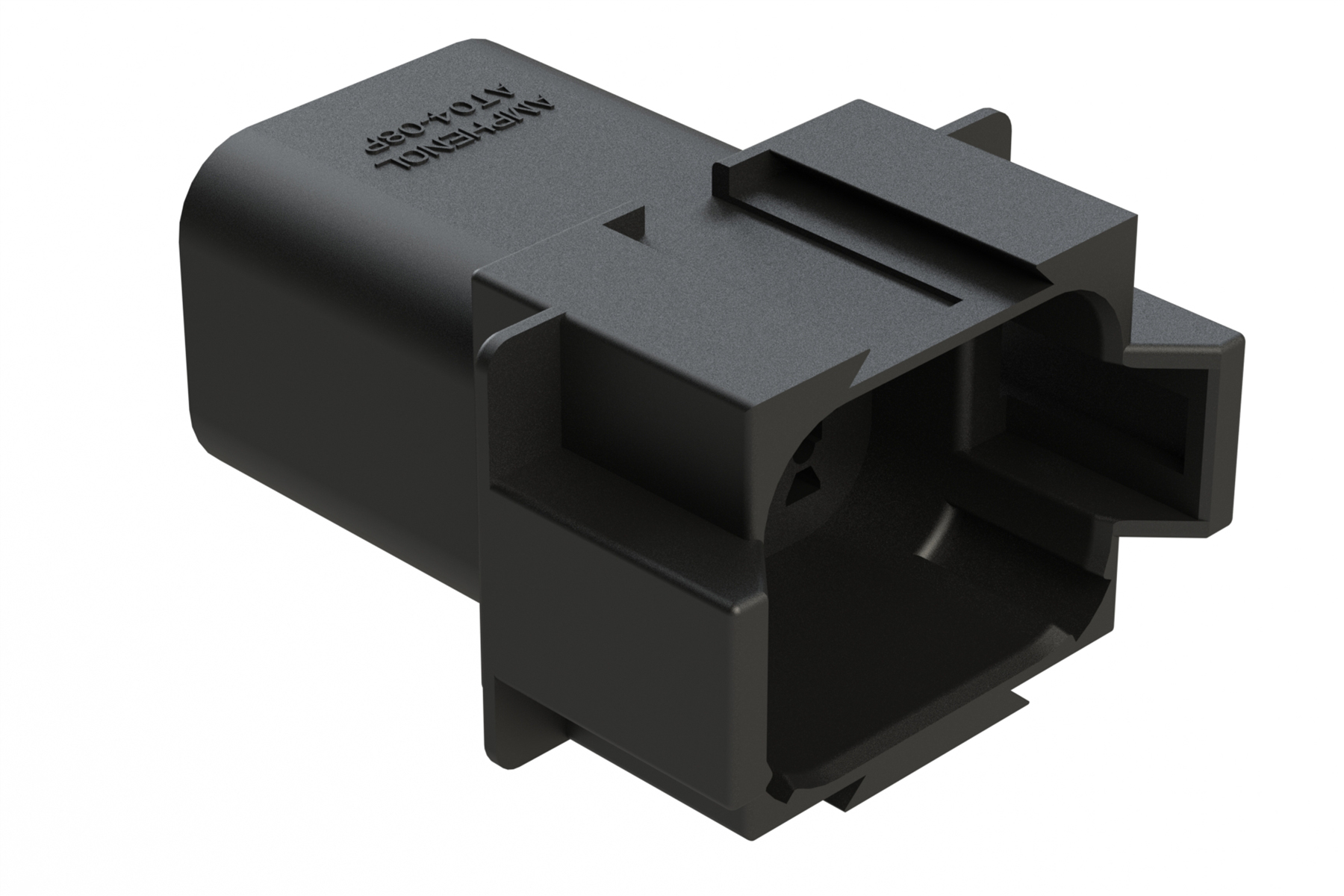 AT04-08PA-RDBLK Amphenol Sine Systems 8 Pin Connector | myMectronic