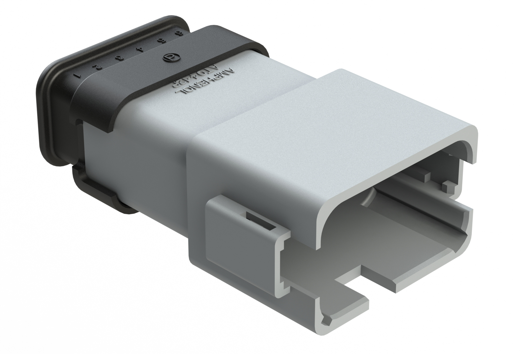 AT04-12PA-SRGRY Amphenol Sine Systems 4 Position Power Connector | myMectronic
