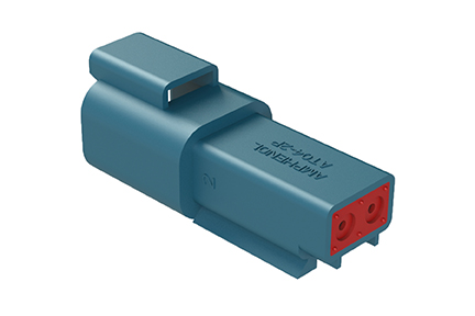 AT04-2P-BLU Amphenol Sine Systems 2 Pin Circular Connector | myMectronic