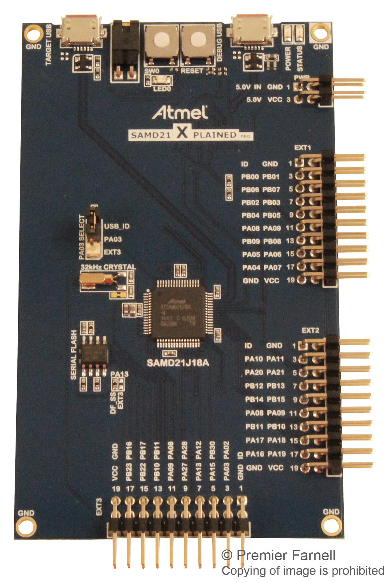 Microchip Technology ATSAMD21XPRO image