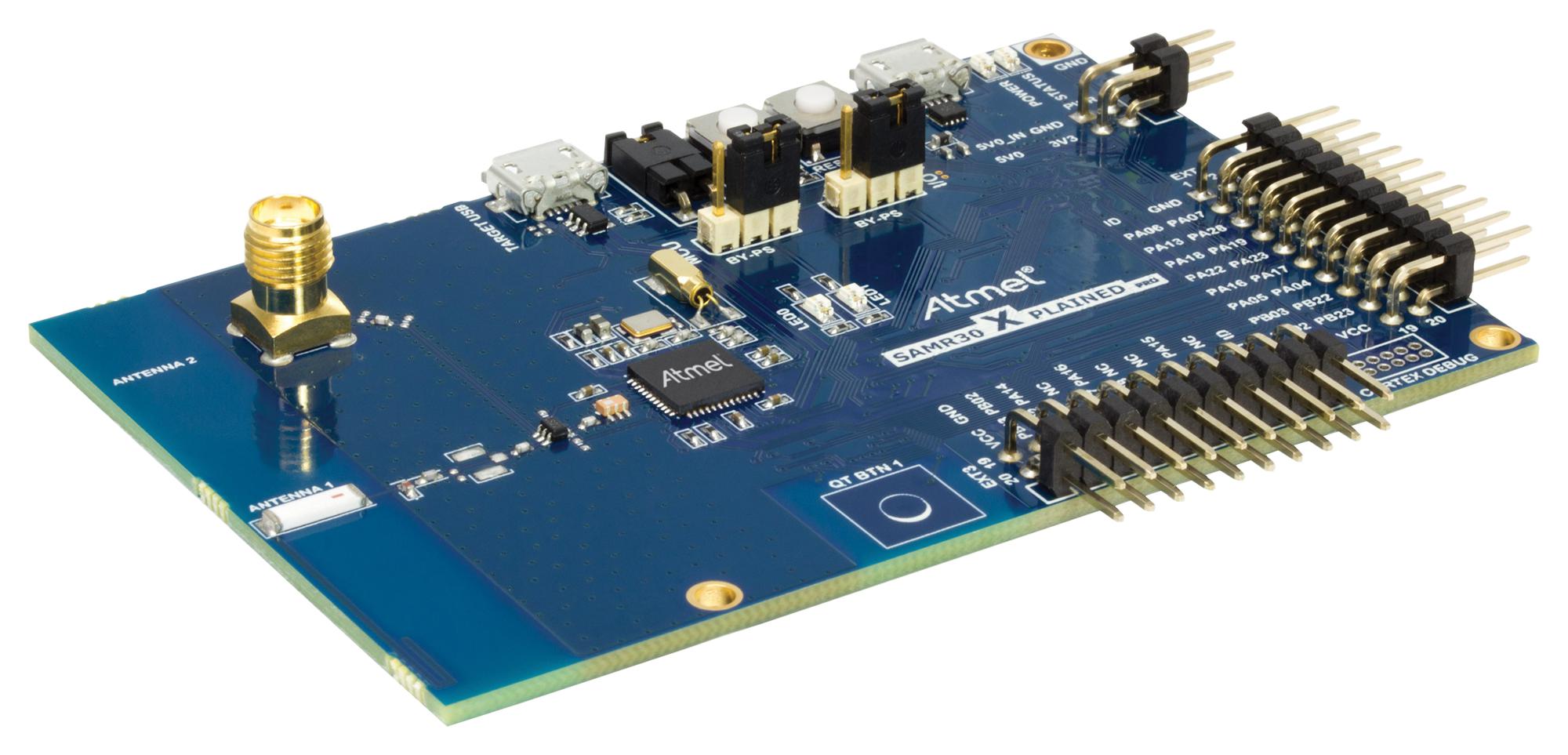 Buy Microchip RF Evaluation Module Part Number ATSAMR30XPRO Online