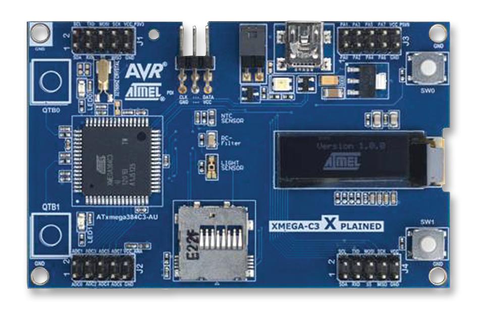 Atmel ATXMEGAC3 Reliable Microcontroller for Industrial Applications