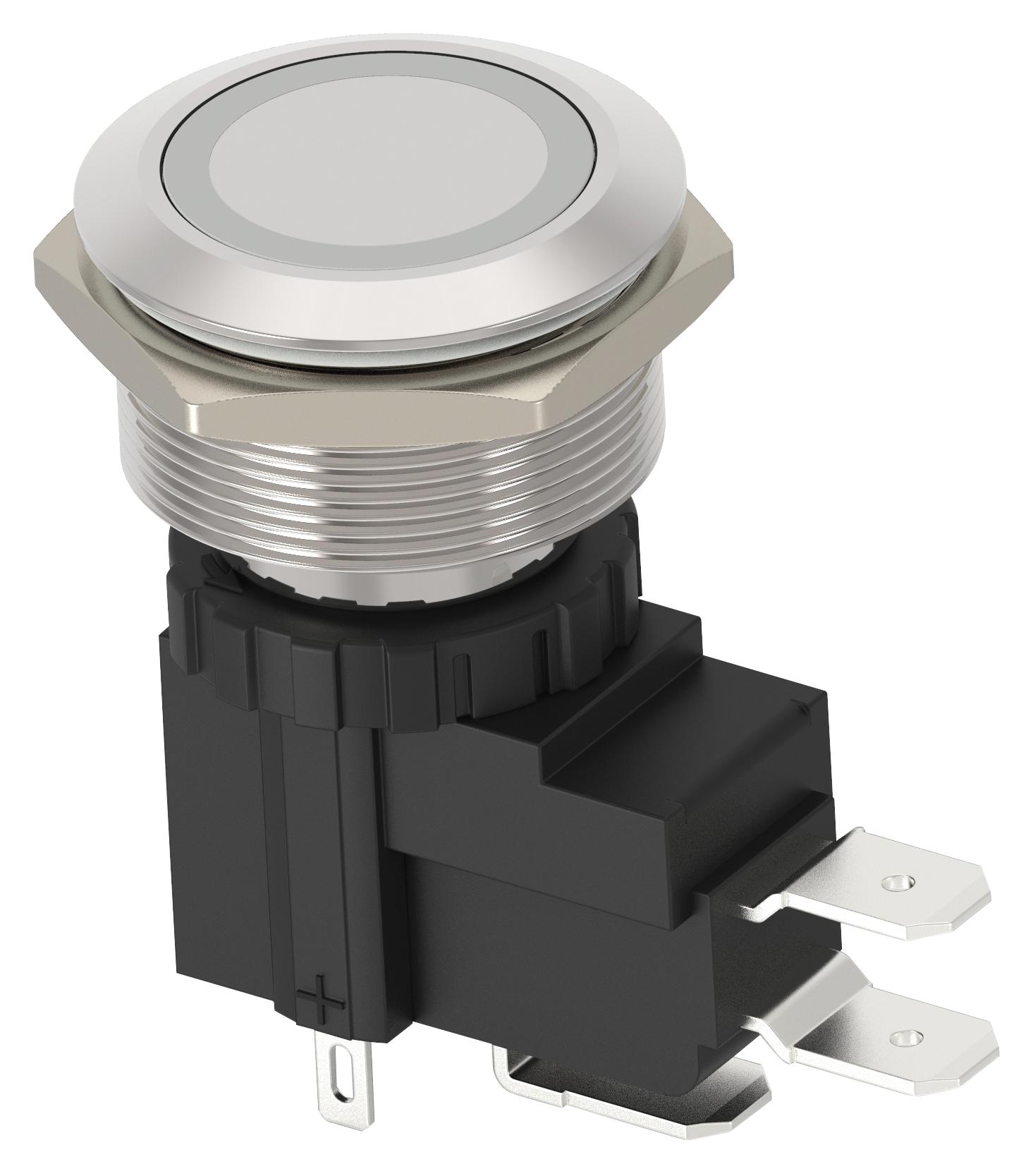 Buy TE Connectivity AVH Series Anti-Vandal High Current Pushbutton Switches Part Number AVH25LSSFE7122604 Online