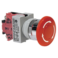 IDEC AVW401R – Reliable Emergency Stop Push Button for Industrial Applications