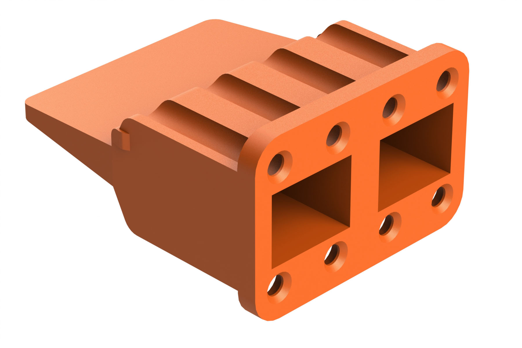 AWM-8S Amphenol Sine Systems 8 Position Wedge Lock Connector | myMectronic