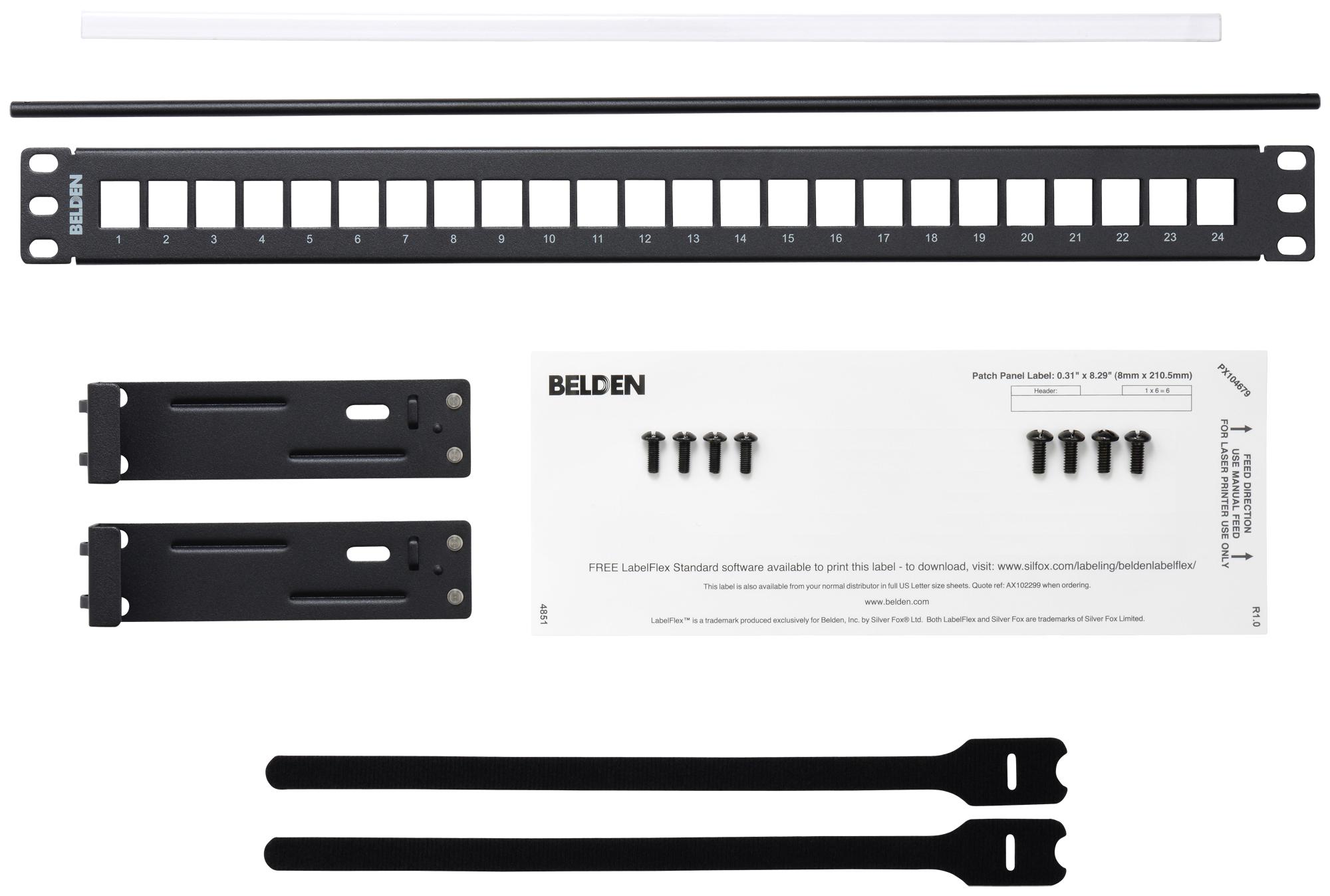 Belden Series KeyConnect Patch Panel: AX103114