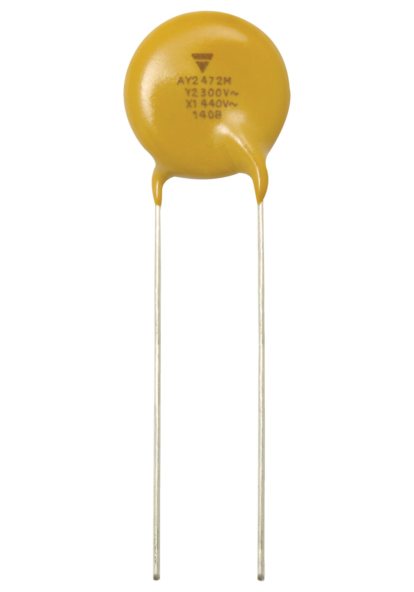 Vishay Series AY2 Ceramic Capacitor: AY2222M35Y5US63L7