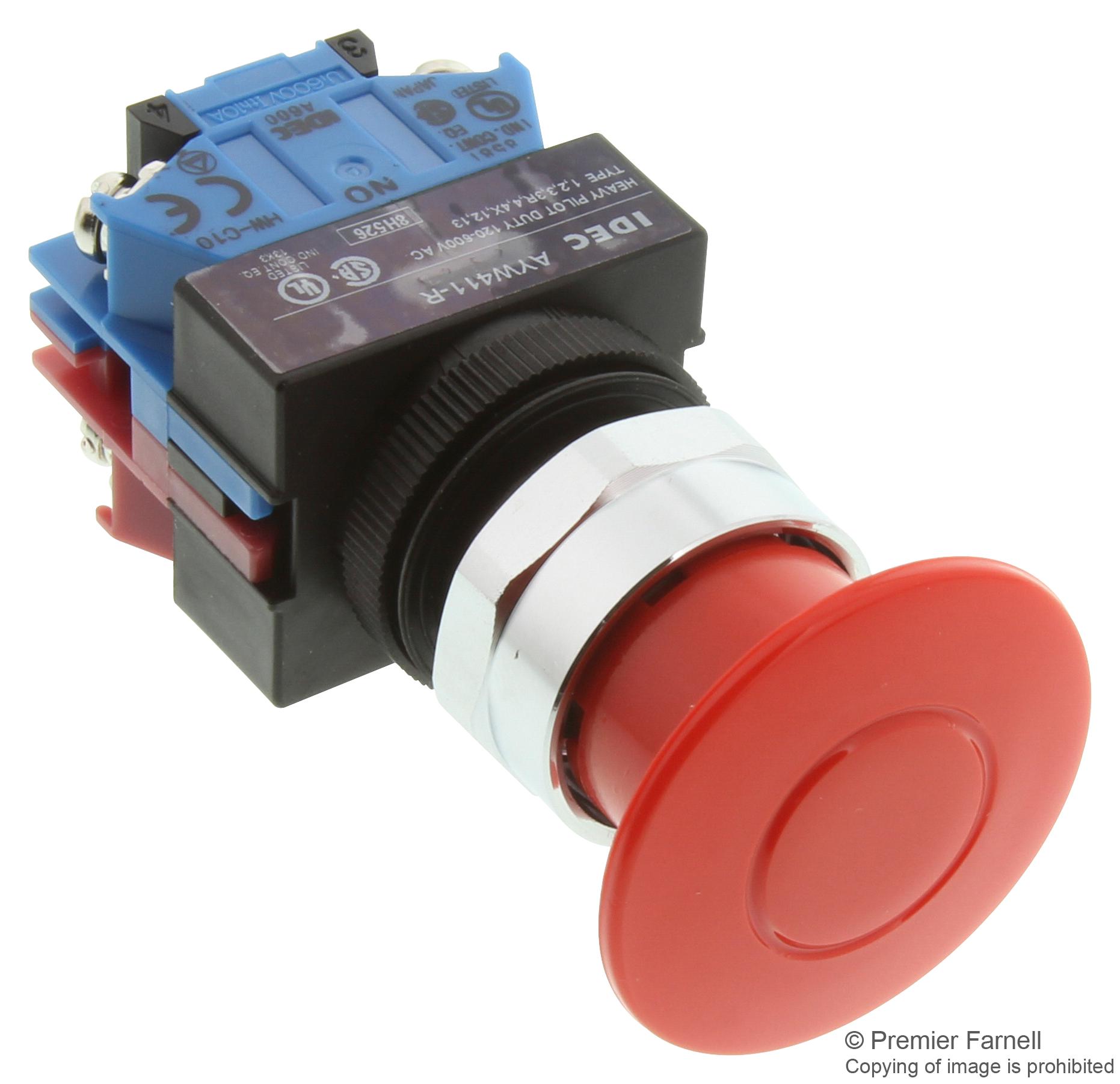 Industrial Control Series Stop Switch: AYW411R