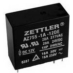Zettler AZ7551A48DE Series Power Relay 20A: High-Current DC Switch