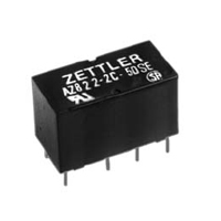 Zettler Series AZ822 Sensitive Signal Relay: AZ8222C48DSE