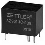 Buy American Zettler 24 V DC Relay Part Number AZ9521C24DSE Online
