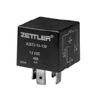 American Zettler Series AZ973 Automotive Relay: AZ9731A12DC4
