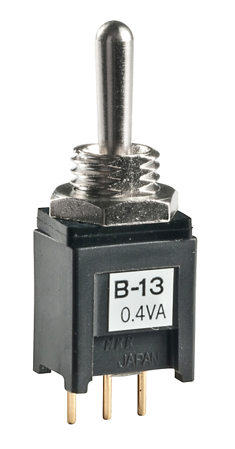 Buy NKK Switches Process Sealed Subminiature Antistatic Toggles Part Number B13A1P Online