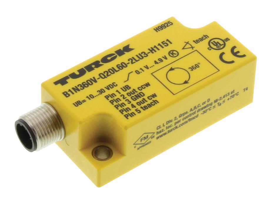 Buy TURCK Inclination Sensor Part Number B1N360V-Q20L60-2LU3-H1151 Online